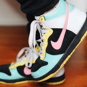 Nike Mulit-Color High Tops